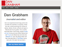 Tablet Screenshot of dangrabham.com